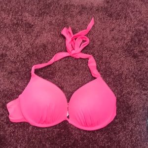 pink bathing suit top